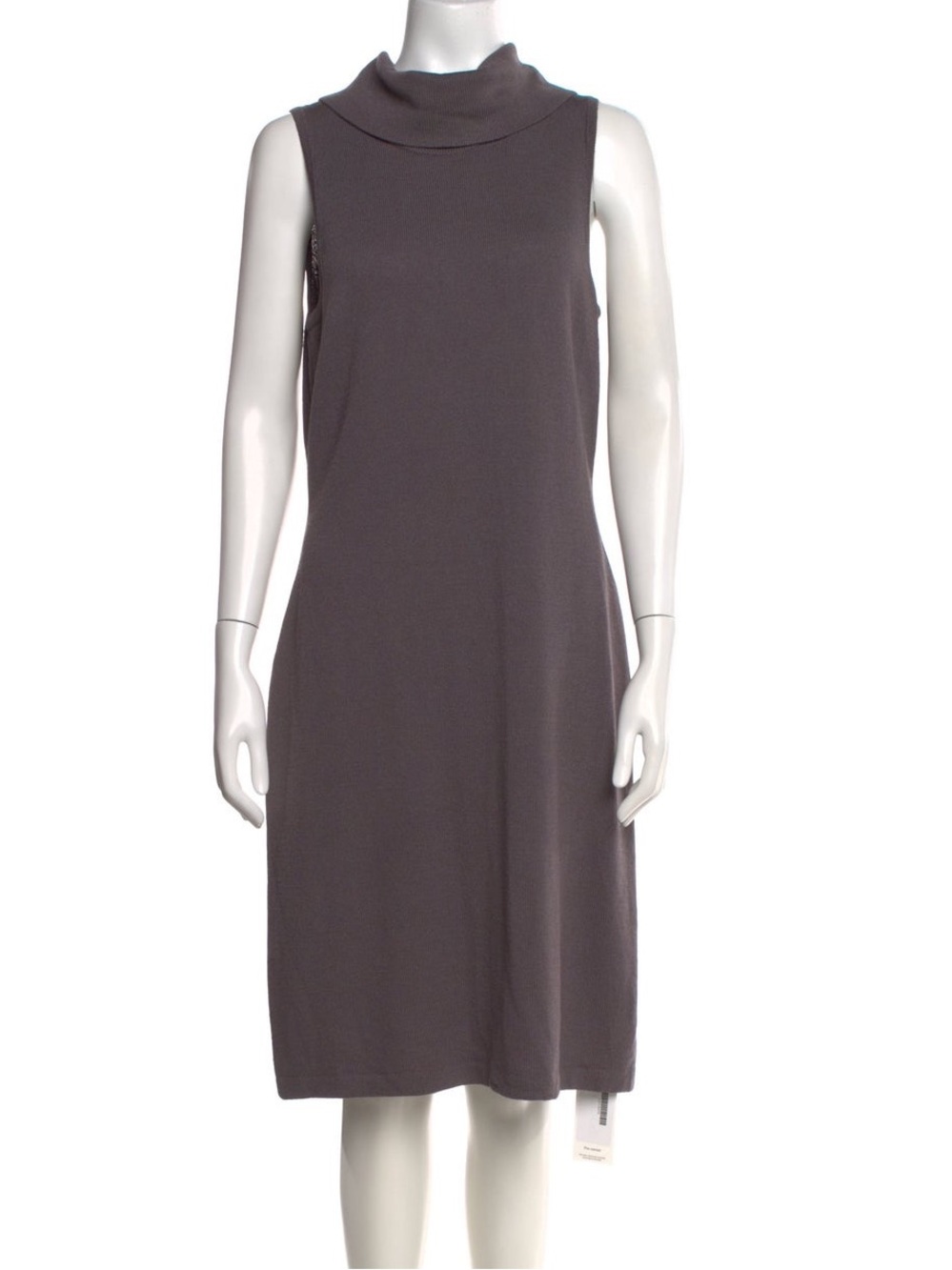 St. John Collection Gray Sleeveless Sheath Dress – Size 10